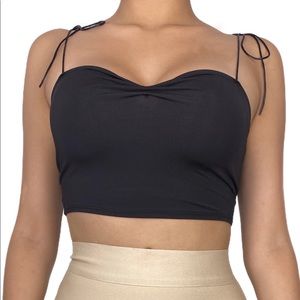 Black Crop Top